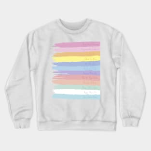 IZ*ONE Brushstrokes Crewneck Sweatshirt